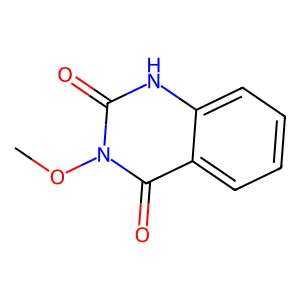3-methoxy-1H-quinazoline-2,4-dione structure