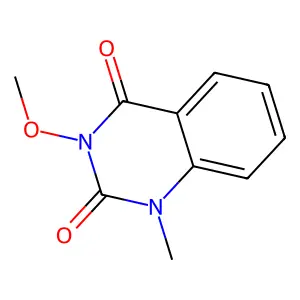 3-Methoxy-1-methylquinazoline-2,4(1H,3H)-dione structure