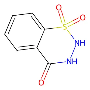 3,4-dihydro-2H-1lambda6,2,3-benzothiadiazine-1,1,4-trione structure