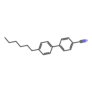 4'-己基-[1,1'-联苯]-4-甲腈 structure