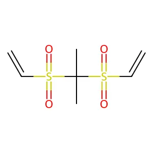 Propane, 2,2-bis(ethenylsulfonyl)- structure