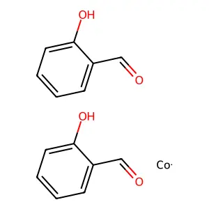 Cobalt;bis(2-hydroxybenzaldehyde) structure