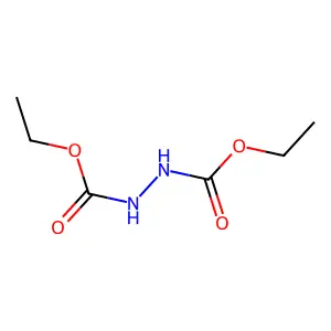 1,2-Hydrazinedicarboxylic acid, 1,2-diethyl ester structure