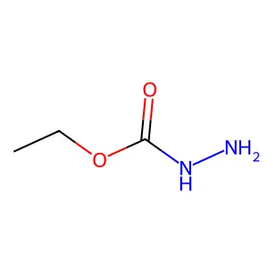 Hydrazinecarboxylic acid, ethyl ester structure