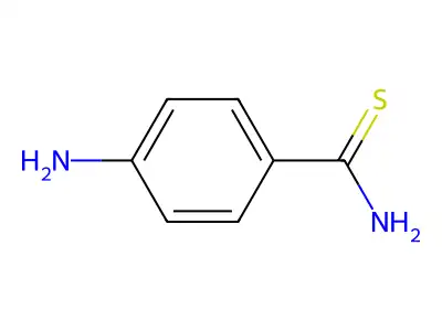 p-Aminobenzothiamide structure