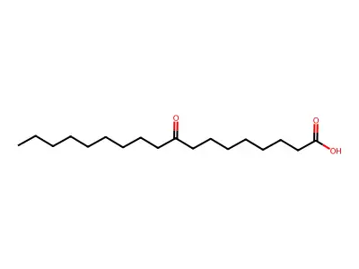 9-Oxooctadecanoic acid structure