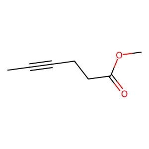 4-Hexynoic acid, methyl ester structure