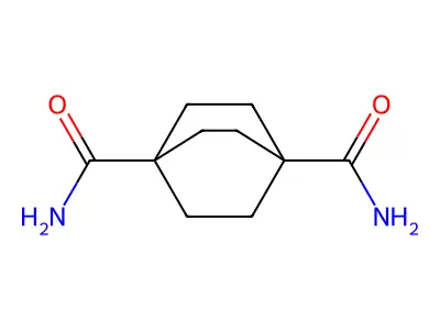 Bicyclo[2.2.2]octane-1,4-dicarboxamide structure