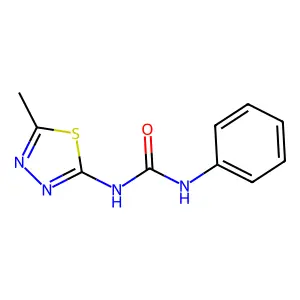 1-(5-Methyl-1,3,4-thiadiazol-2-yl)-3-phenylurea structure