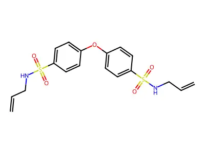 4,4'-Oxybis(N-allylbenzenesulfonamide) structure