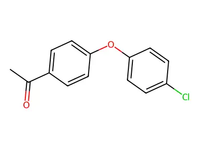1-(4-(4-Chlorophenoxy)phenyl)ethanone structure