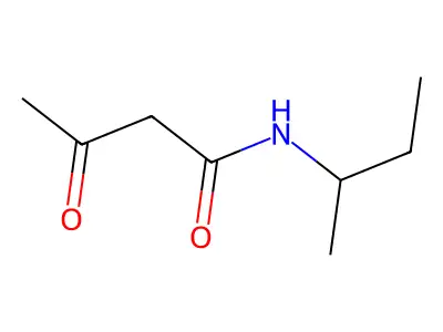 N-sec-Butylacetamide structure