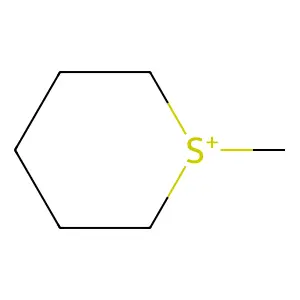 2H-Thiopyranium, tetrahydro-1-methyl- structure
