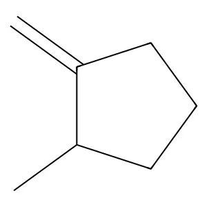 Cyclopentane, 1-methyl-2-methylene- structure
