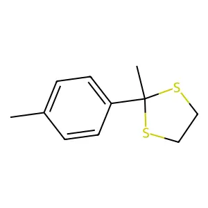 2-甲基-2-(对甲苯基)-1,3-二硫杂环戊烷 structure