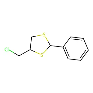 4-(氯甲基)-2-苯基-1,3-二硫杂环戊烷 structure