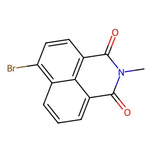 1H-Benz[de]isoquinoline-1,3(2H)-dione, 6-bromo-2-methyl- structure