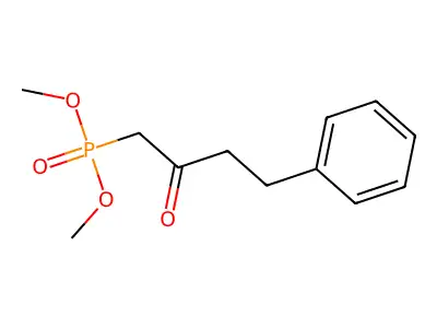 Dimethyl(2-oxo-4-phenylbutyl)phosphonate structure