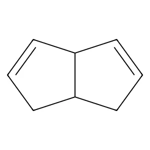 Bicyclo(3.3.0)octa-2,7-diene structure