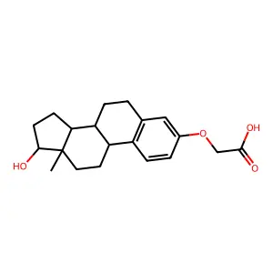 Estradiol-3-carboxymethyl ether structure