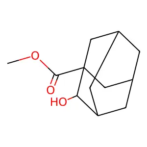 Methyl 2-hydroxyadamantane-1-carboxylate structure