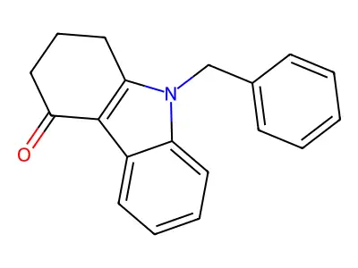 9-Benzyl-1,2,3,9-tetrahydro-4H-carbazol-4-one structure