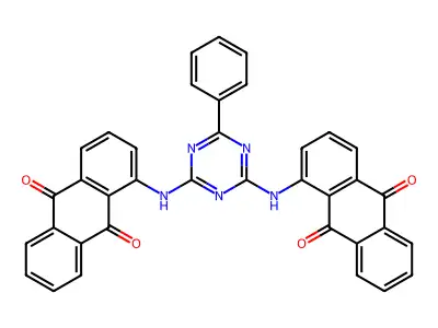 Pigment Yellow 147 structure