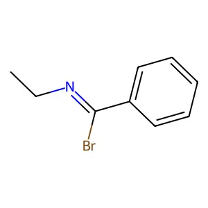 N-Ethylbenzimidoyl bromide structure