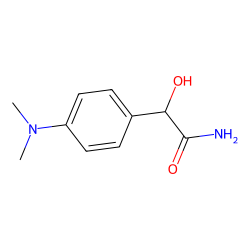 2-[4-(二甲氨基)苯基]-2-羟基乙酰胺 structure
