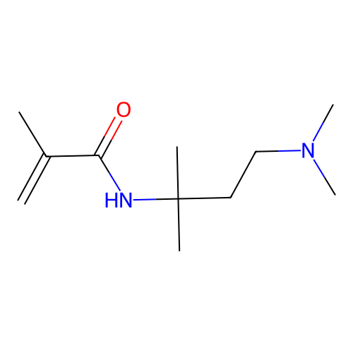 N-[4-(dimethylamino)-2-methylbutan-2-yl]-2-methylprop-2-enamide structure