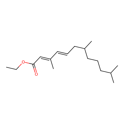 烯虫乙酯 structure