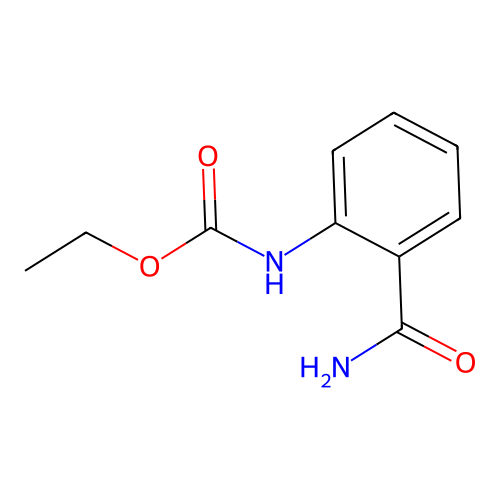 Ethyl (2-carbamoylphenyl)carbamate structure