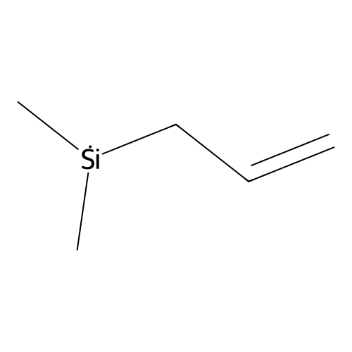 Allyldimethylsilane structure