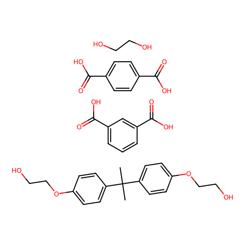 (C19-H24-O4.C8-H6-O4.C8-H6-O4.C2-H6-O2)x- structure