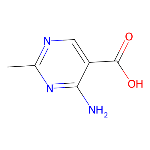 4-Amino-2-methylpyrimidine-5-carboxylic acid structure