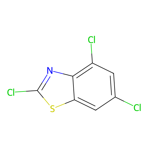 2,4,6-Trichloro-benzothiazole structure