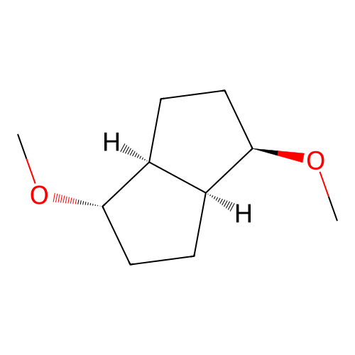 (1R,3aS,4S,6aS)-1,4-dimethoxy-1,2,3,3a,4,5,6,6a-octahydropentalene structure