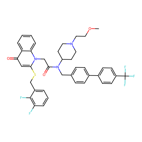 Rilapladib structure