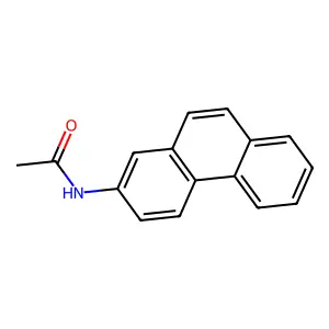 N-2-菲基乙酰胺 structure