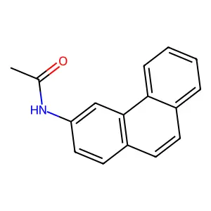 N-3-菲基乙酰胺 structure