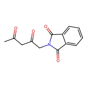 1,3-Isoindolinedione, 2-(2,4-dioxopentyl) structure