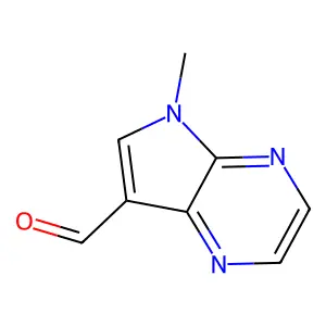 5-Methyl-5H-pyrrolo(2,3-b)pyrazine-7-carbaldehyde structure