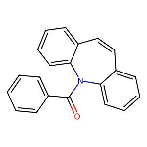 5-Benzoyl-5H-dibenz[b,f]azepin structure