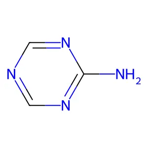 2-氨基-1,3,5-三嗪 structure