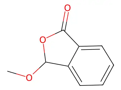 3-Methoxyphthalide structure