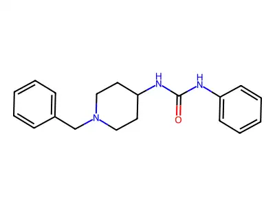 3-(1-Benzylpiperidin-4-yl)-1-phenylurea structure