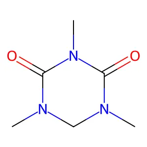 1,3,5-Triazinane-2,4-dione, 1,3,5-trimethyl- structure