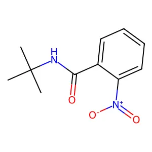 N-(tert-butyl)-2-nitrobenzamide structure
