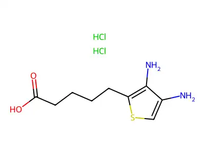 Diaminobiotin structure
