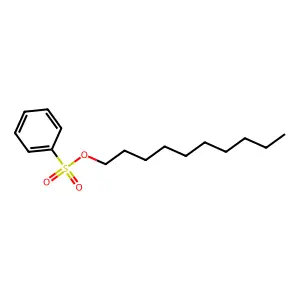 Decyl benzenesulfonate structure
